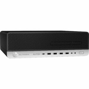 Calculator second hand HP Elitedesk 800 G4 SFF Intel Core i3-8100, 8GB DDR4, 512GB SSD