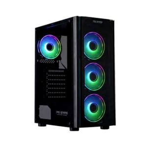 Carcasa Pro Gaming Blaze, Middle Tower, ATX, fara sursa, controller ARGB, telecomanda