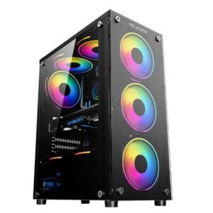 Calculator Eco Gaming 9 Core i5-6500, 16GB DDR4, 256GB SSD + 500GB HDD, AMD Radeon Vega 56 8GB