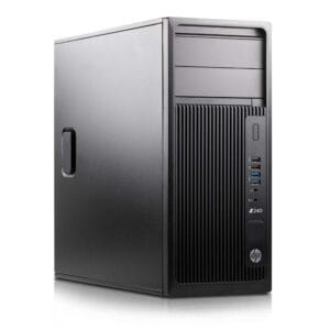 Workstation second hand HP Z240 Tower Intel Xeon E3-1225 V5, 32GB DDR4, 512GB SSD + 2TB HDD, NVIDIA K2200