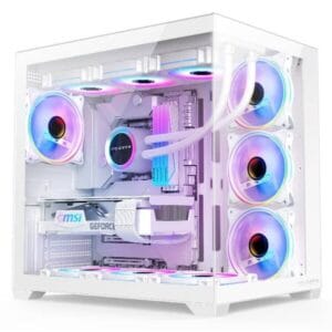 Sistem Desktop Pc Gaming Elite Intel Core I9 14900F pana la 5.8Ghz, 64GB RAM DDR4, 2TB SSD, Placa Video RTX 5070 12GB GDDR7